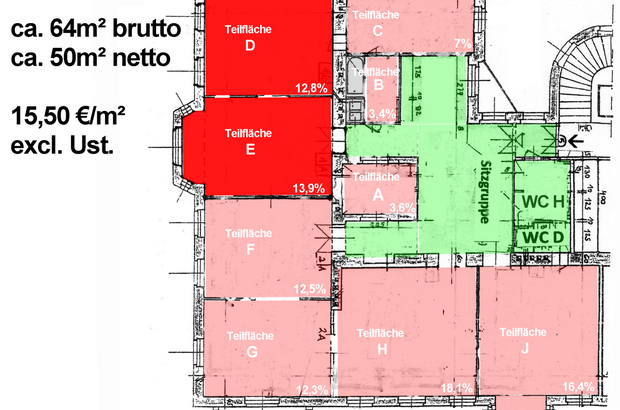 Gewerbeobjekt mieten in 1060 Wien (Bild 2)