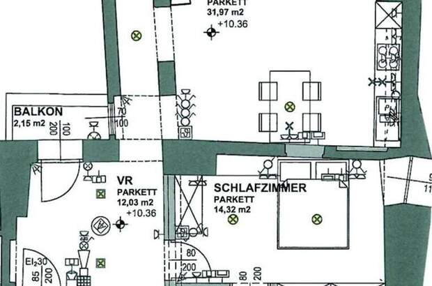 Altbauwohnung mit Balkon mieten in 5020 Salzburg (Bild 4)