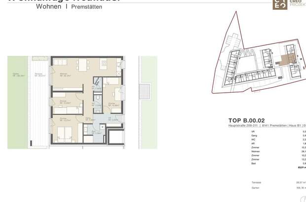 Eigentumswohnung in 8141 Premstätten (Bild 3)