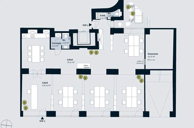 Gewerbeobjekt mieten in 1080 Wien (Bild 2)
