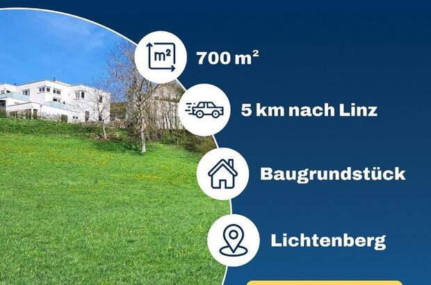 Grundstück kaufen in 4040 Lichtenberg (Bild 1)
