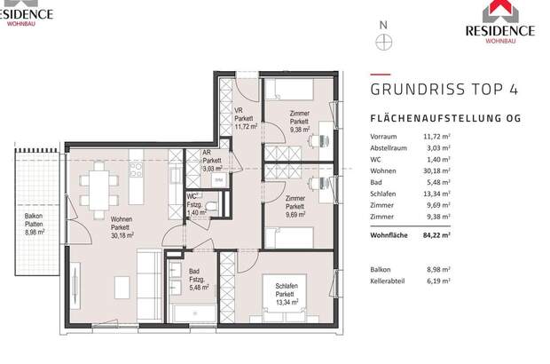 Wohnung mit Balkon kaufen in 5020 Salzburg (Bild 5)